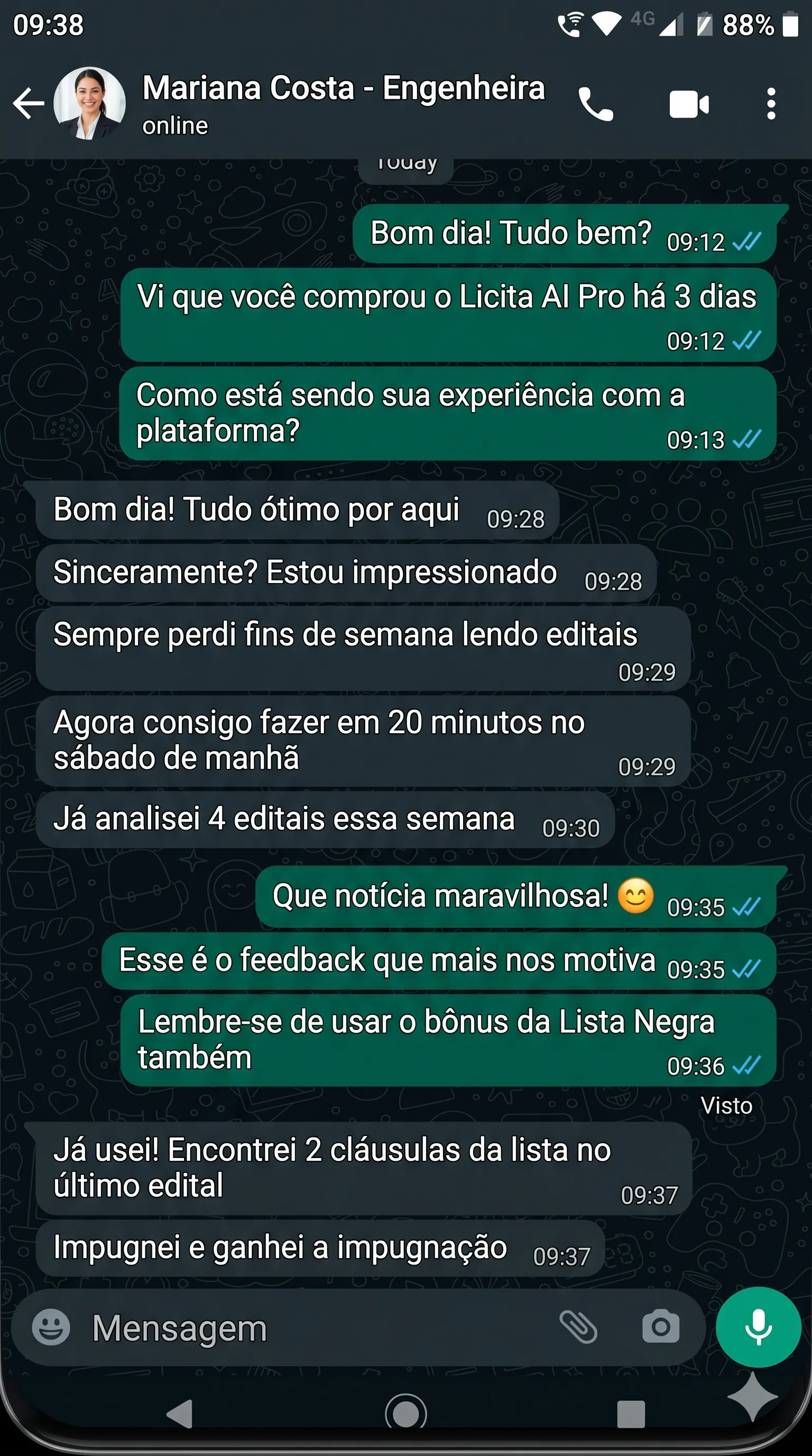 Depoimento Cliente 2