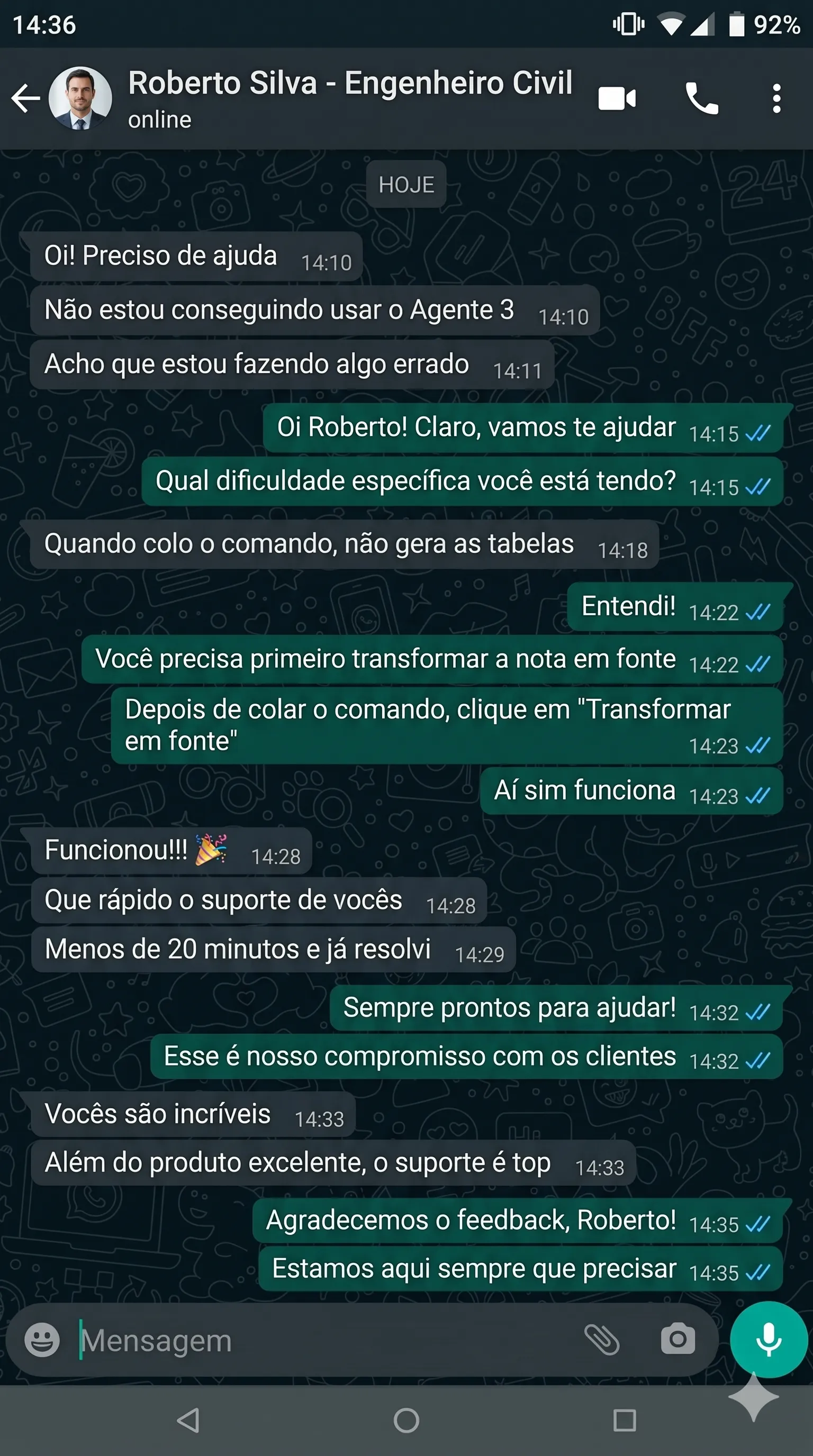 Depoimento Cliente 6